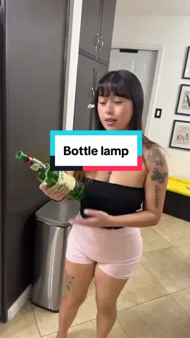 Where has this been all my life #bottlelamp #rechargablelamp #homefinds #christmasgiftideas #LifeHack 