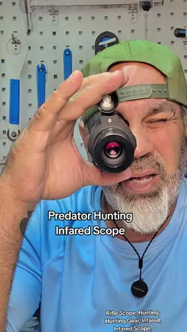 Infared Hunting Scope #hunting #hoghunting #nighthunting #predatorhunting #tiktokshopcreatorpicks 