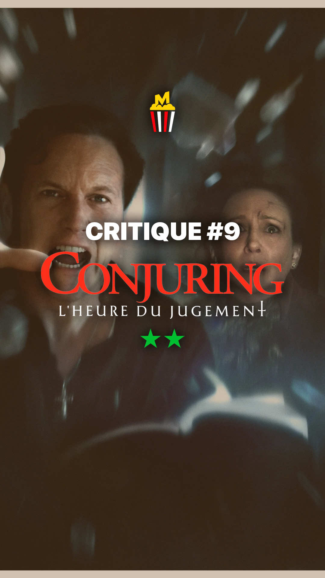 🍿 Mon avis et critique sur le film Conjuring 4 : L'Heure du jugement de 2025 ! #cinema #films #conjuringhorror #cinematok #horortiktok 