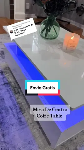 Respuesta a @Miguel_Angel aprovecha hoy mismo y pide tu mesa de centro  porque tiene el envío gratis #coffetable #mesadecentro #yitahome #ledtable #tiktokshopfalldealsforyou 