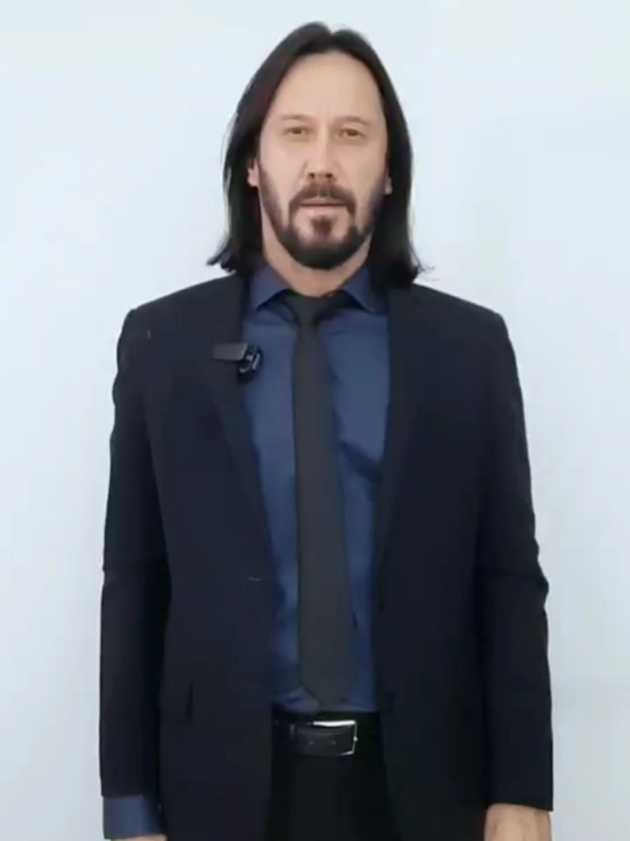 Astro manda recado de aniversário. peca o seu também. contato: mjvassessoria@gmail.com  @JACK YAN  #johnwick  #keanureeves #keanureeves #jackyan #sp 