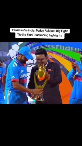 Pakistan Vs india  Today Asiacup big Fight Thriller Final  1st inning highlights  #creatorsearchinsights #crickethighlights #cricketlover #viral #fakharzaman 