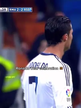 Ronaldo bear celebration 🐻 #cristianoronaldo #cr7 #fy #foryou #viral 