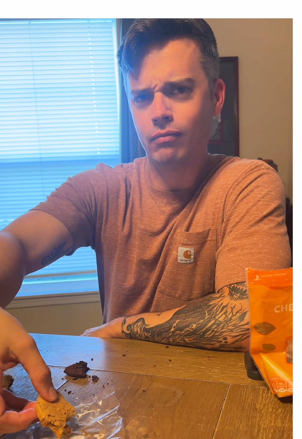 Family taste test = The kids demolished the Taylor Chip cookies in seconds. My husband had the final verdict with only the leftover crumbs… He rated them better than crumbl and ranked them level with chic fil a which is his favorite chocolate chip cookie!! #cookiereview #foodreview 