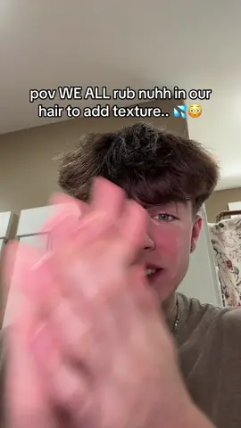 boys… WE ALL do this 😭🤦‍♂️ #based #fluffyhair 