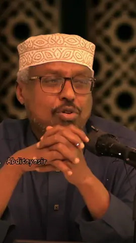 [Qof waliba ceeb waaleeyahey...!!! 🤎⚡️... ... .... #sheikhmustafe #abditayasir #somalitiktok 