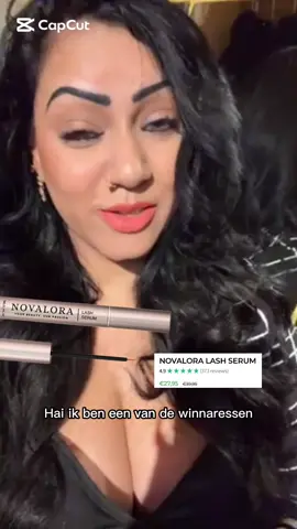 Tester van het LashSerum! Wimpergroei in 6 weken. @Novalora Cosmetics @Luca Marr 💗