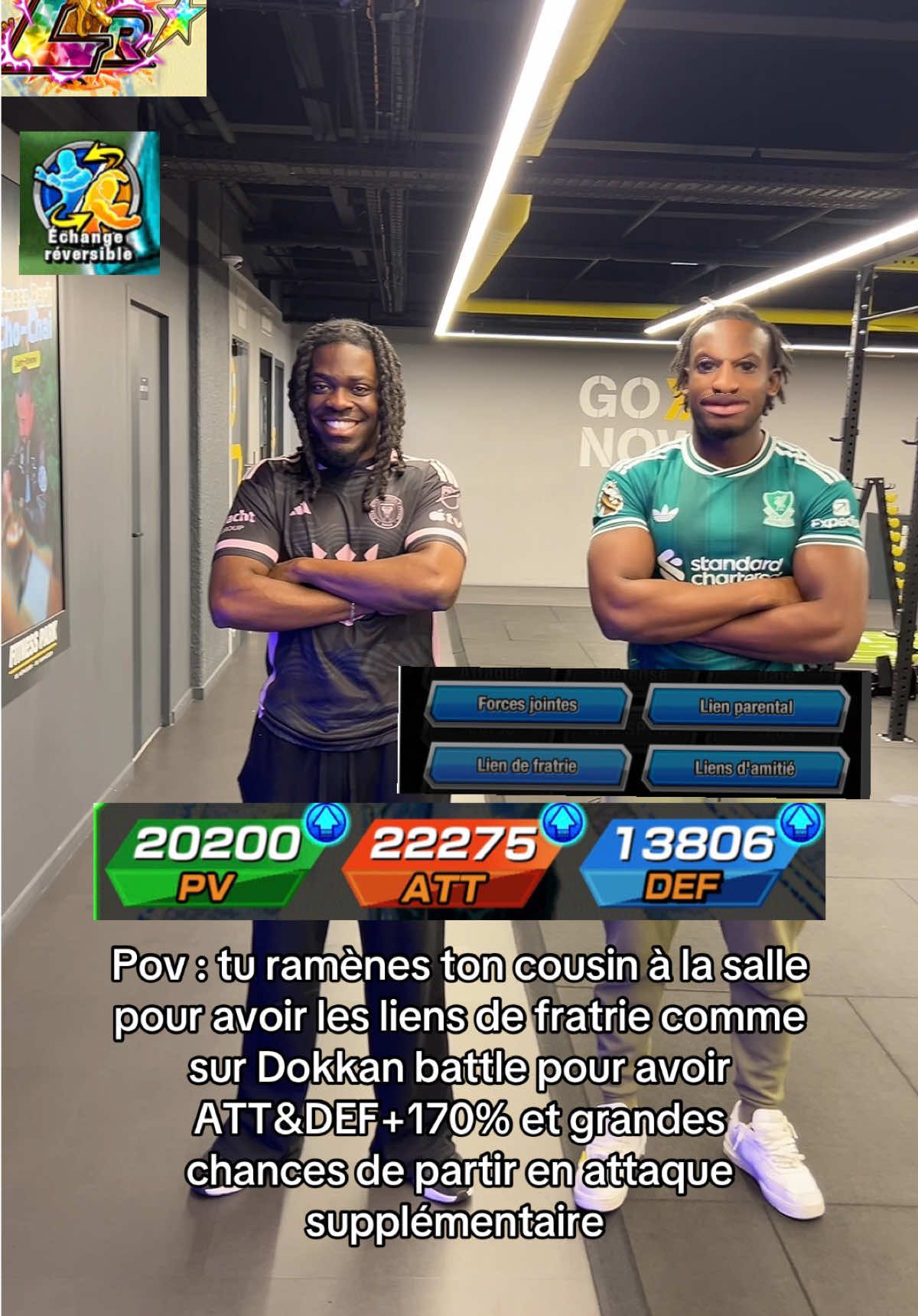 Faut booster les perfs à la salle de toute les manières 😂😂😂👏🏾 #dokkanbattle #humour #GymTok #relatable
