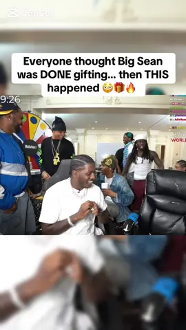 Everyone thought Big Sean was DONE gifting… then THIS happened 😳🎁🔥  #fyp #viral #kaicenat #mafiathon3 #streamer 