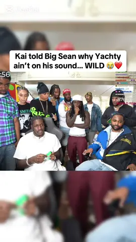 Kai told Big Sean why Yachty ain’t on his sound… WILD 😭❤️ #fyp #viral #kaicenat #mafiathon3 #streamer 