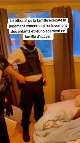 Le tribunal de la famille exécute le jugement concernant l’enlèvement des enfants et leur placement en famille d’accueil. #pourtoi #enfant 
