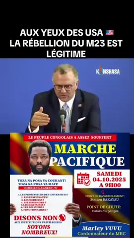 Aux yeux des USA la rebellion du M23 est légitime #felixtshisekedi #congo #kinshasa #rdc #goma #m23 #pourtoi #creatorsearchinsights 