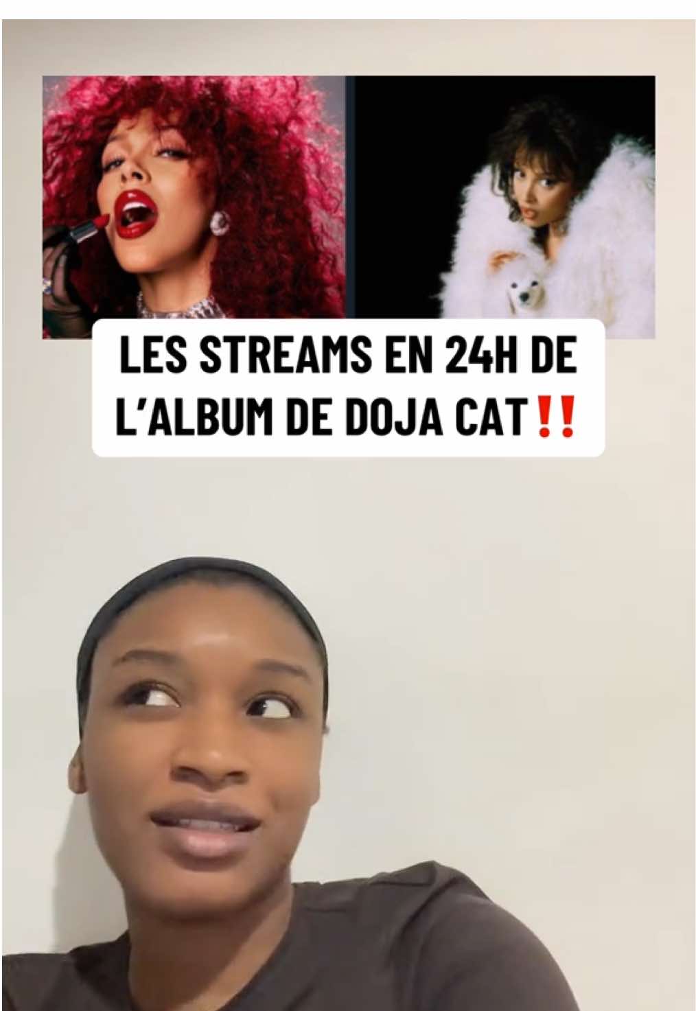 Le démarrage de Doja cat avec son album vie !!! #dojacat #spotify #vie #femalerap 