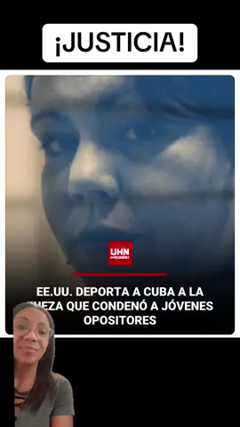 #greenscreen Deportada a Cuba la jueza del Castrismo que condenó a jóvenes #cubanos a prisión por protestar pacíficamente #cubanosporelmundo #fyp