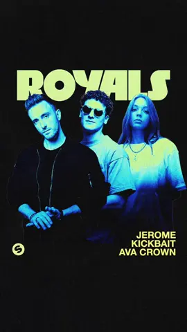 Royals OUT NOW 😍  #newmusic #edm #techno #electronicmusic  @Jerome @kickbait @Spinnin’ Records 