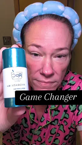 ROC Hydration Serum Stick . The plumping is a game changer for me . #matureskin #skincare #hylauronicacid #plumpskin #glowingskin @RoC Skincare 