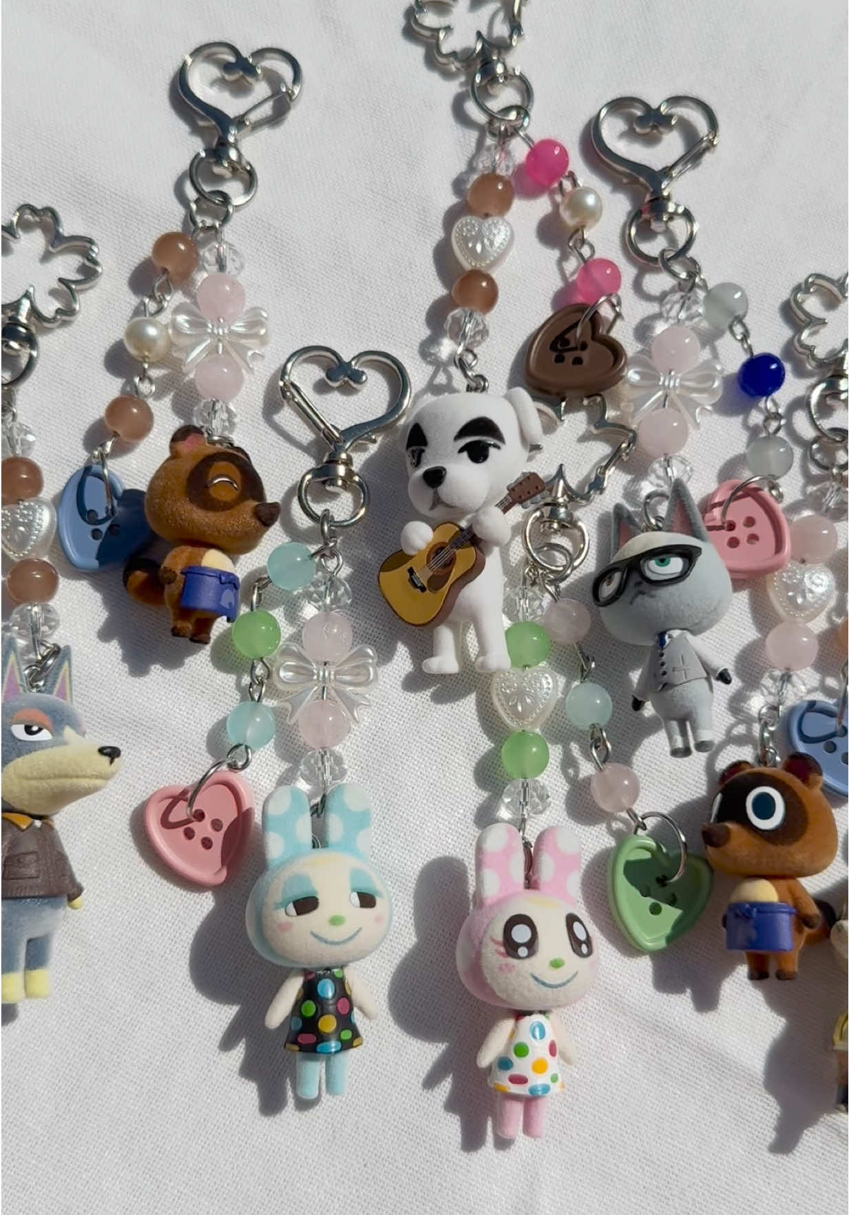 so many animal crossing keychains AVAILABLE NOW!!! ⋆ ˚｡⋆୨୧˚ #animalcrossing #acnh #fyp #foryou #nintendo 