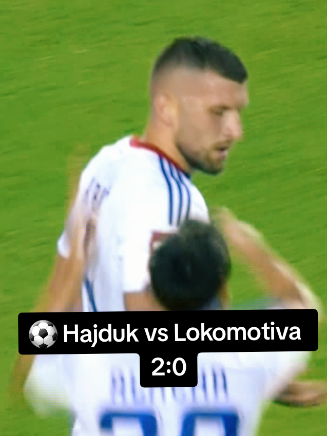 🏆 #supersporthnl 25/26 ⚽️ @HNK Hajduk Split vs @NK Lokomotiva Zagreb 2️⃣:0️⃣ ( ⚽️ Rebić, ⚽️ Kalik ) #footballskill #hnkhajduk #nklokomotiva #goals 