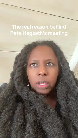 The real reason behind the Pete Hegseth meeting #petehegseth #departmentofdefense #politics #democrats #republicans 