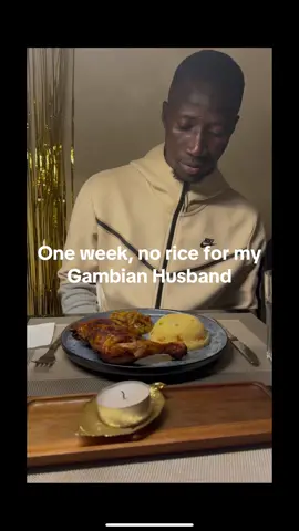 Yes, it’s the last part because I need my Husband back his mood is too bad, tomorrow I have to make him rice 😂 and even me I miss it just a bit 😂 ##coupleGoals ##couplecomdey##fyp##gambian_tiktok🇬🇲🇬🇲 ##marriedlife