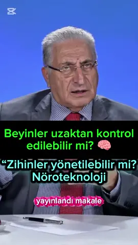 “GZT Alfa YouTube kanalında Prof. Dr. İsmail Hakkı Aydın: ⚡ Geleceğin en büyük tehlikesi: Uzaktan beyin kontrolü! 🧠 Beyinler uzaktan kontrol edilebilir mi?” #GZTAlfa #İsmailHakkıAydın #BeyinKontrolü #Nöroteknoloji #YapayZeka  