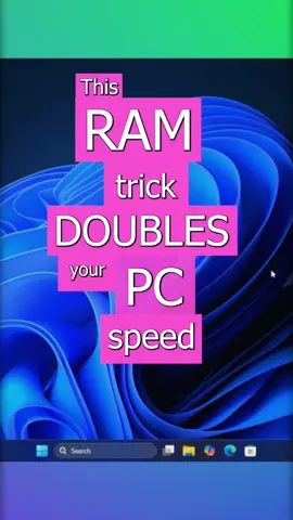 Windows 11 hidden settings Microsoft doesn’t want you to know part:8 Ram Explosion  #windows #window11 #techtok #techtips #microsoft 