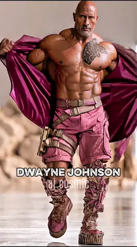 Celebrities Flaunt Their Physiques on the Runway #dwaynejohnson #bradpitt #pixverse #pixverseai #arnold 