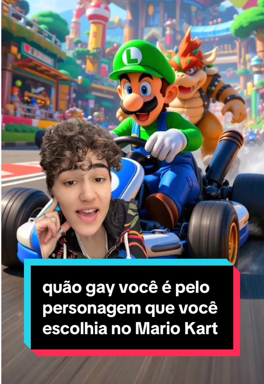 Quão gay você é de acordo com o personagem que você escolhia no Mario Kart 🏳️‍🌈 #mariokart #mario #lgbtbrasil #gay #videogame 