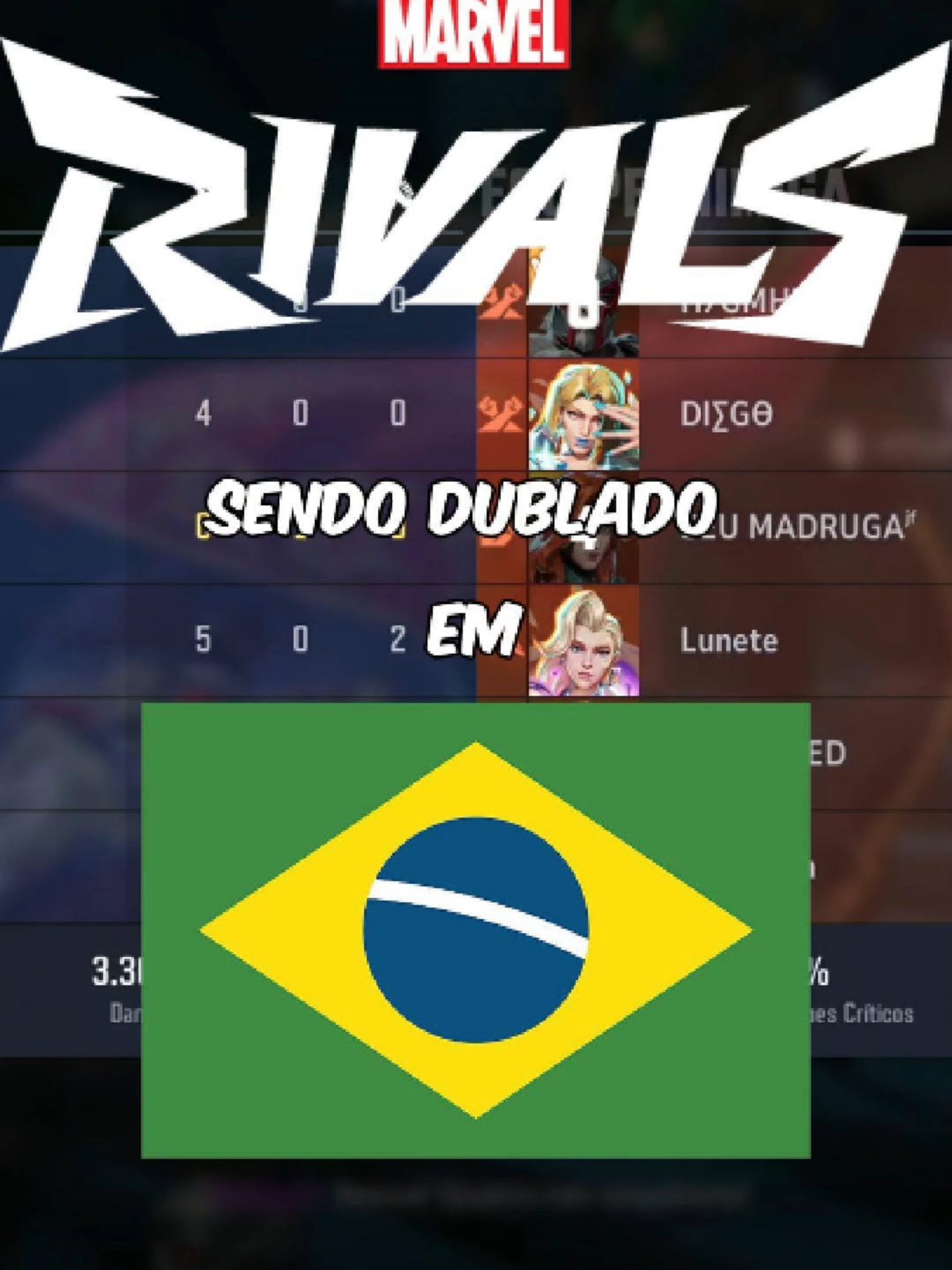 Dublagem em pt do marvel quando em? @raphaelrossattodub esse projeto dele ta absurdo #Jeff #MarvelRivals #kunlun #barilli #Heartofthedragon #dublagemviva #dublagem