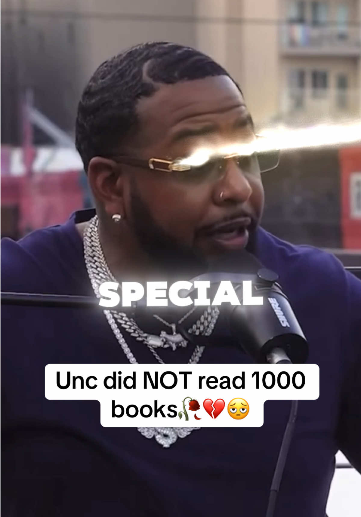 Guy read so much books they put him in special ed 😭🥀💔#memes #podcast #kbtheginger #kingazoulay #unc 