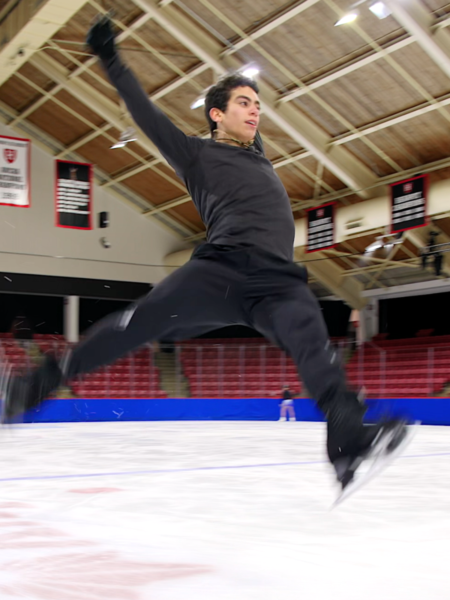 “Your Idol” (Part 2), @jac0b.skates skates to KPop Demon Hunters at @aneveningwithchampions 2024 Youth Olympic silver medalist and 2024 Junior Grand Prix champion Jacob Sanchez shows off his new show program, choreographed by @icecoldcombos, during Saturday morning practice at An Evening with Champions. Filmed in September 2025 by Jordan of @oniceperspectives #kpopdemonhunters #jacobsanchez #usfigureskating #IceSkating #figureskating #oniceperspectives #iceskate #figureskate #isufigureskating