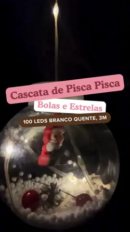 Cascata pisca pisca #achadinhos #achadosshopee #pisca #piscapisca #bola 