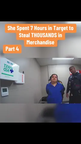 She Spent 7 Hours in Target to Steal THOUSANDS in Merchandise #copsusa🚔🇺🇸 #copsus👮‍♀️🇱🇷 #copsontiktok🎬👮‍♀️ 