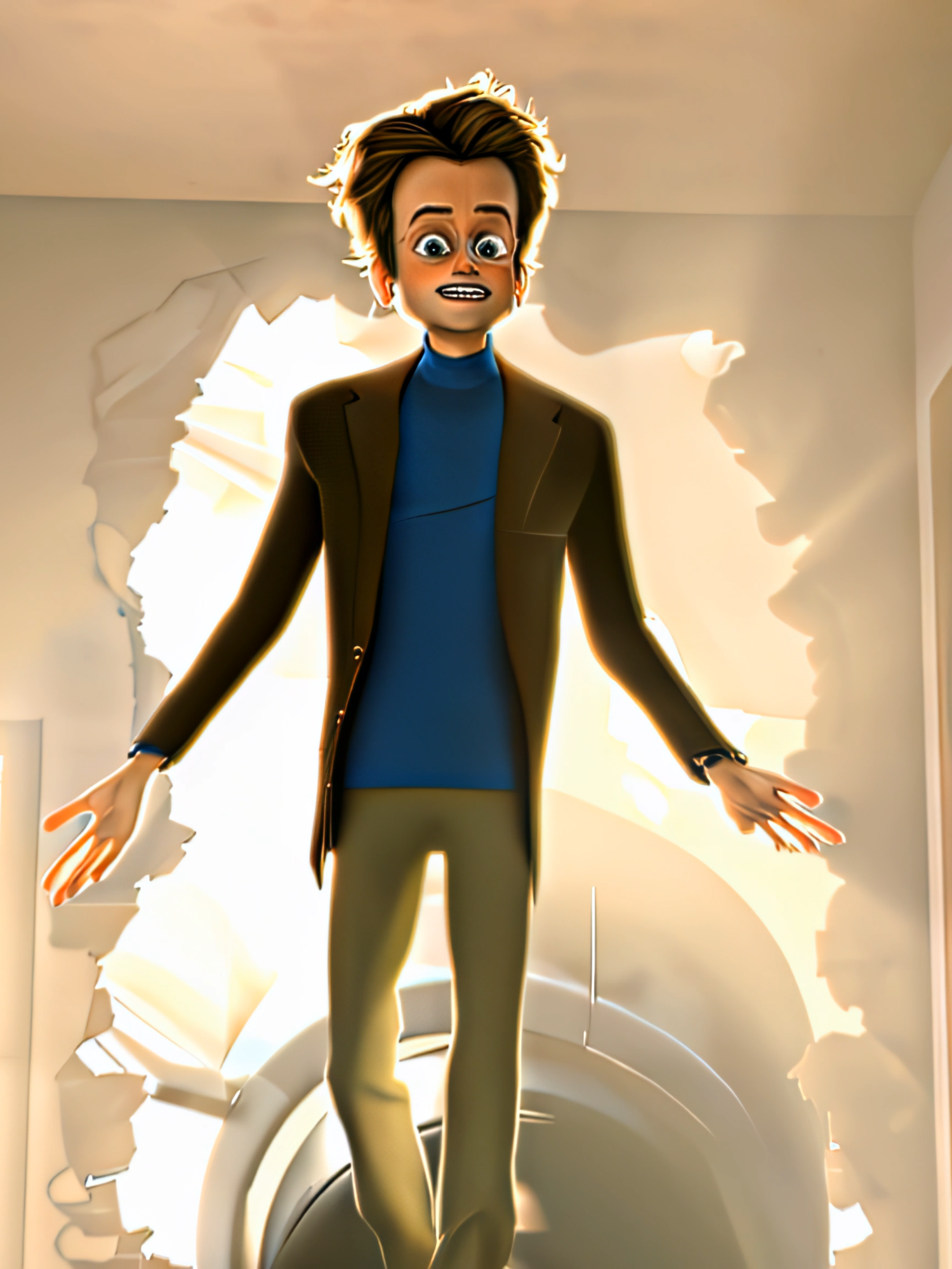 🕺 #megamind #metroman #tighten #bernard #cartoon #edit