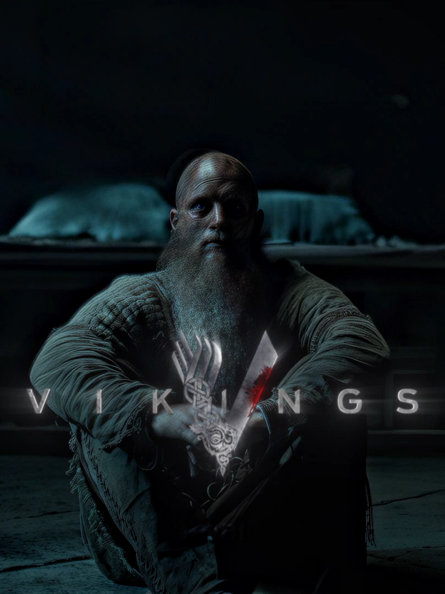 In the silence of the night, Ragnar accepts his fate | Vikings #vikings #ragnar #ragnarlothbrok #edit #viral