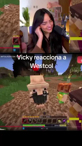 Vicky Palami Reacciona a Westcol y Julieta #streamer #Minecraft #westcol #Viral #fyp 