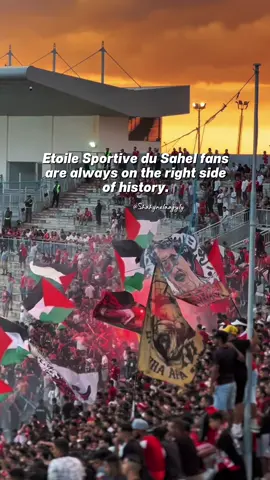 Etoile Sportive du Sahel fans are always on the right side of history. 🇭🇰   #sousse #sousse🇹🇳 #etoiledusahel #virage #fyp ✨⁩
