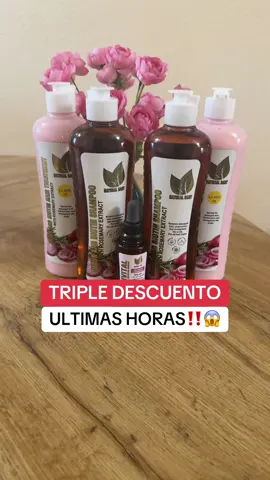 Shampoo de cebolla, romero y biotina de Natural Sant. Set incluye 2 shampoos 2 acondicionadores y 1 serum capilar. #tiktokshopcreatorpicks #dealsforyoudays #tiktokshopblackfriday #tiktokshopcybermonday #tiktokshopholidayhaul @Natural Sant USA 