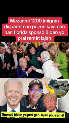 Mezanmi 1200 imigran disparèt nan prizon kayiman nan florida sponsò Biden yo pral remèt lajan 