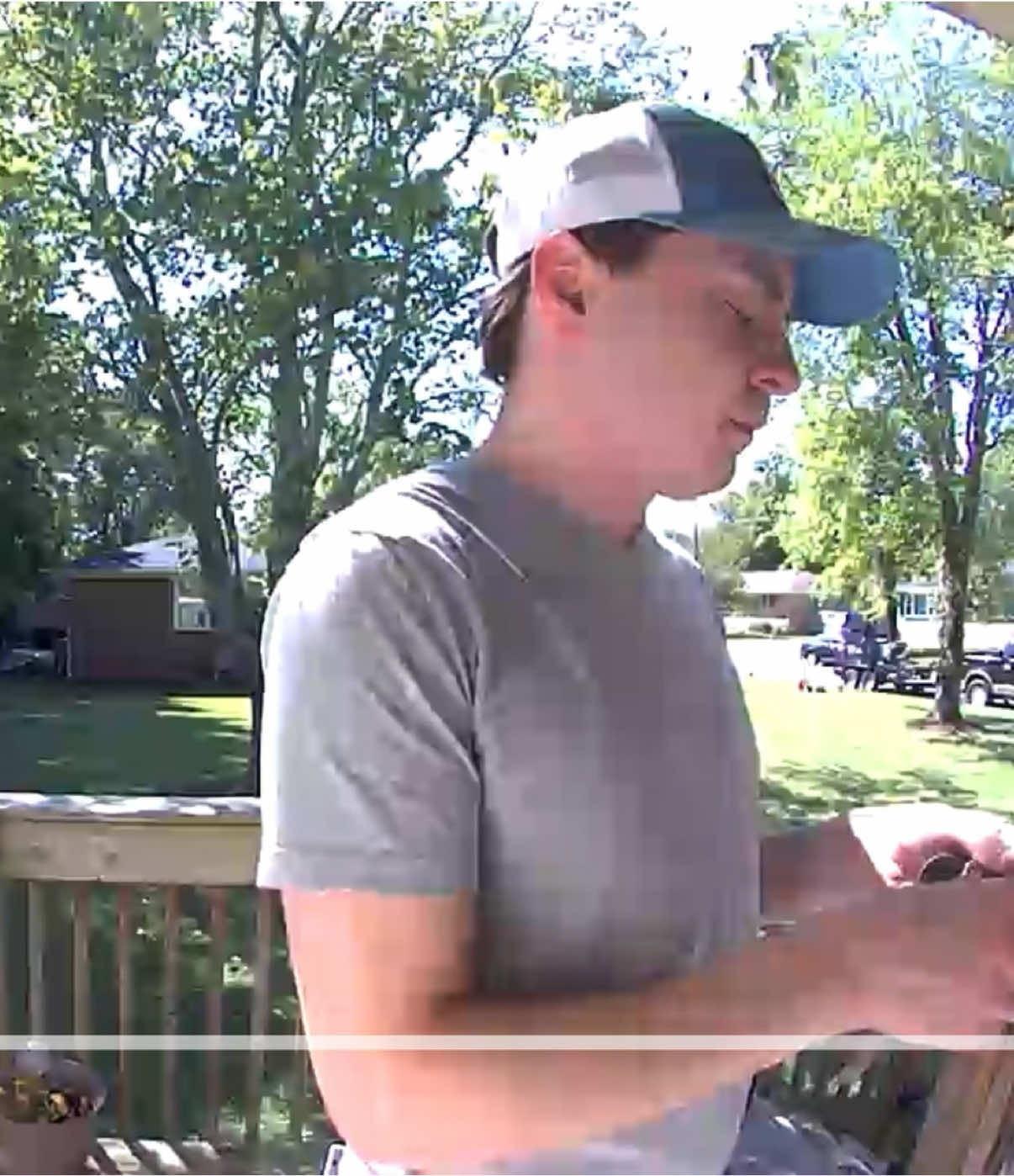 enjoy this video of my neighbors dog scarring the beejesus out of me. 🙄