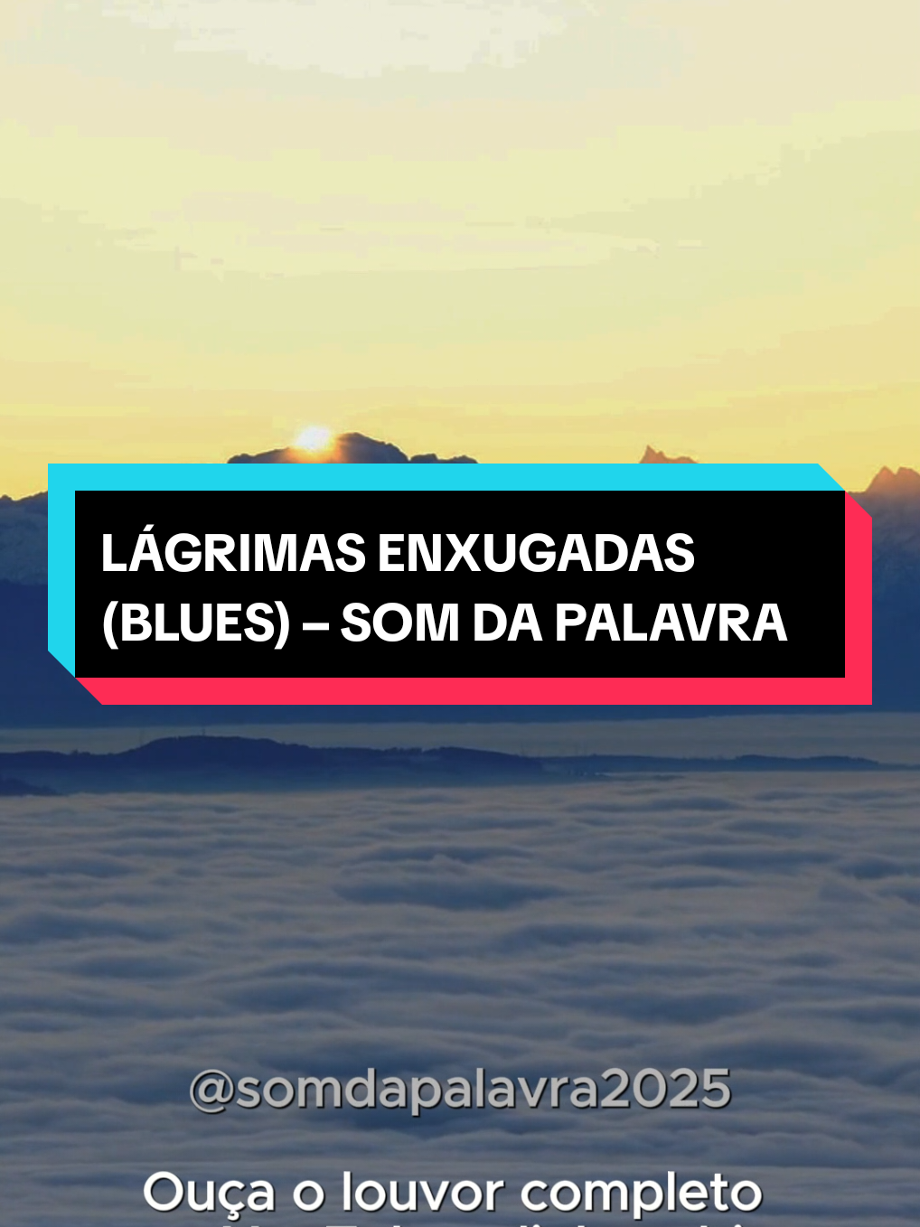LÁGRIMAS ENXUGADAS (BLUES) - SOM DA PALAVRA  #tiktok #louvor #somdapalavra #blues 