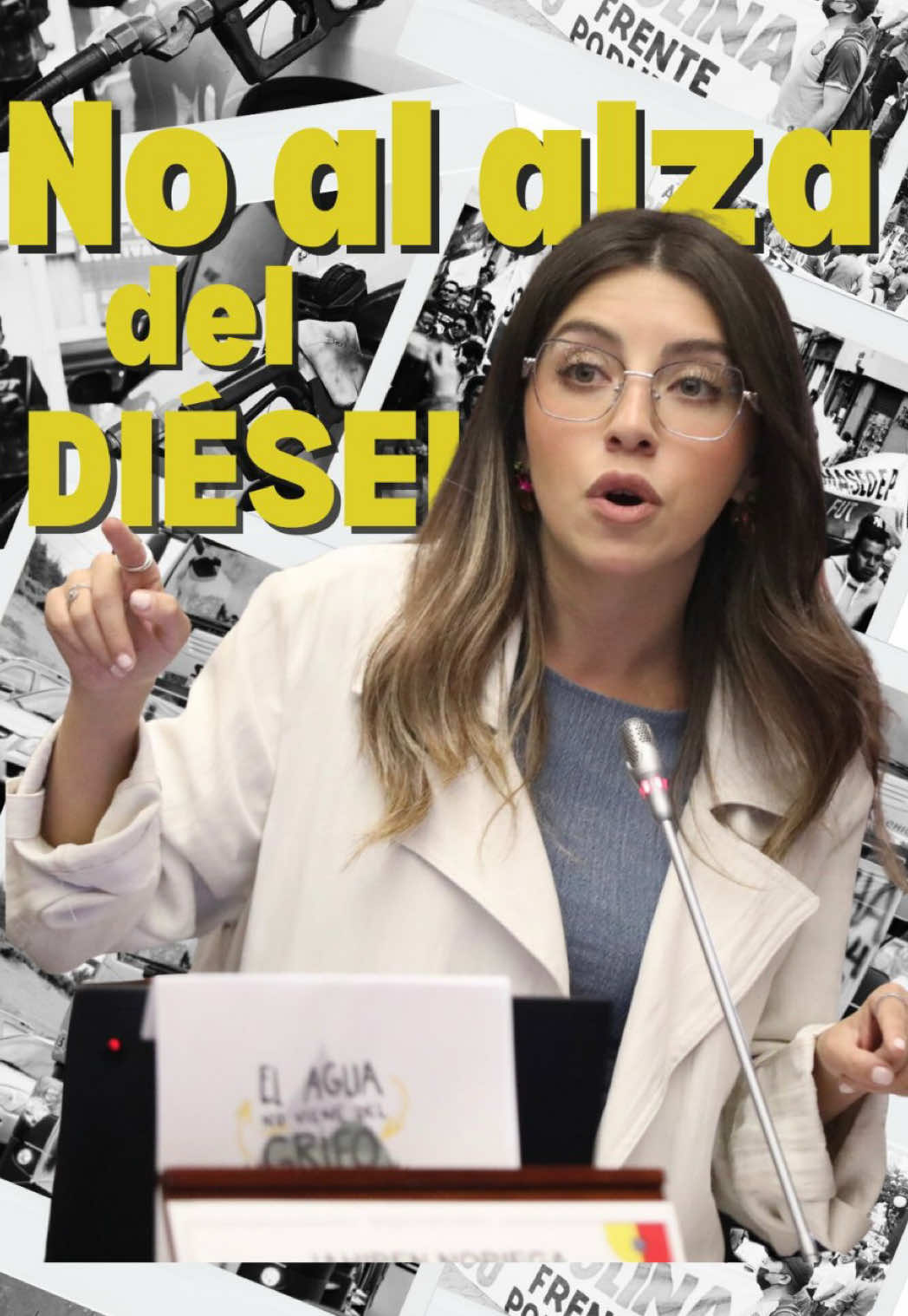 Mientras el Gobierno compra dirigentes que negocian a espaldas del pueblo, millones sentirán el golpe directo en su bolsillo. ¿Les parece justo? #política #ecuador #fyp 