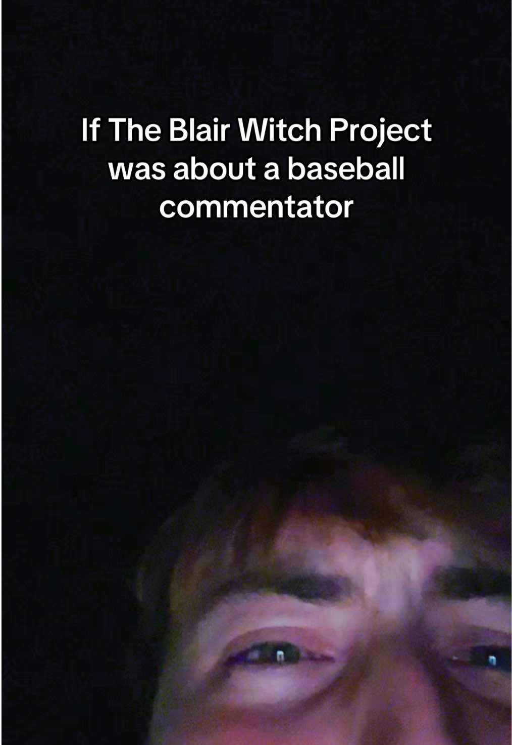 And we’ll be right back after the break #baseball #impressions #blairwitch #shorts #funny 