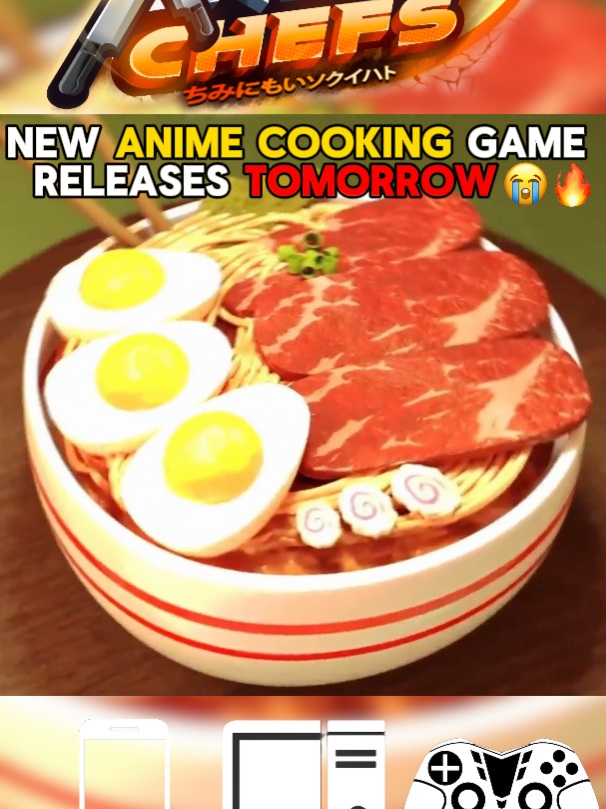 New anime cooking game releasing tomorrow #roblox #robloxfyp #animechefs #robloxanime #overcooked #overcooked2 #animeroblox #newrobloxgame #anime #robloxgames #cookinggame #animechef #cook #cooking  Anime Chefs is a chaotic multiplayer cooking game on Roblox, inspired by Overcooked but packed with anime-style flair. Step into high-pressure kitchens where players must prepare, cook, and serve orders as quickly as possible—all while using flashy abilities, dodging hazards, and keeping up with the intensity. Each chef has their own unique moves and playstyle, turning every match into a fast-paced culinary battle. Whether you're slicing noodles with a katana or serving flaming ramen, Anime Chefs mixes strategy, teamwork, and anime energy into one deliciously fun experience.