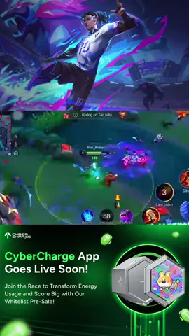 Phần 53: 1 combo là bay màu đối thủ luền #cybercharge #ChargeToEarn #Wed3 #BTG #PlayToEarn 