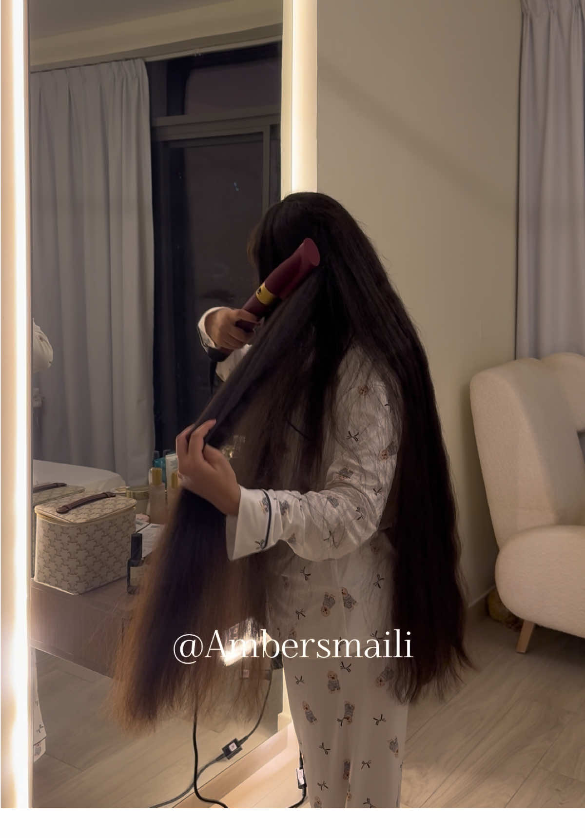 الزيت الي استخدمه من سنتين تكلمت عليه كثير يوقف تساقط الشعر يعالج الفروة و الشعر المتقسف من عند @Evelyn  #ambersmaili #fyp 
