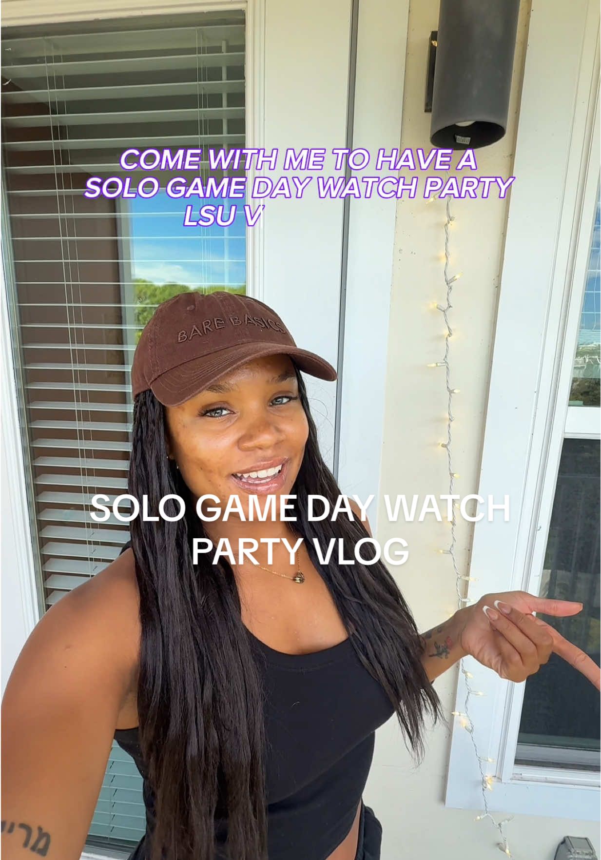 forever a cane but today, geaux tigers🐯💜💛  #fy #collegegameday #Vlog #CollegeFootball #lsufootball 