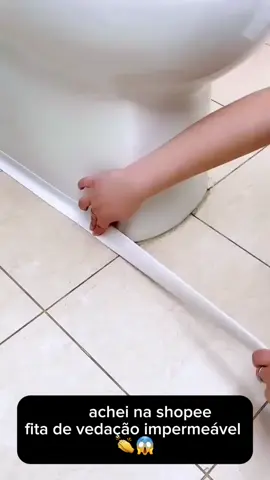 Dê uma olhada em KIT 1/2/3 Fita Selante De Pvc À Prova D 'Água Para Cozinha / Banheiro / Banheira por R$10,00 - R$19,00. 