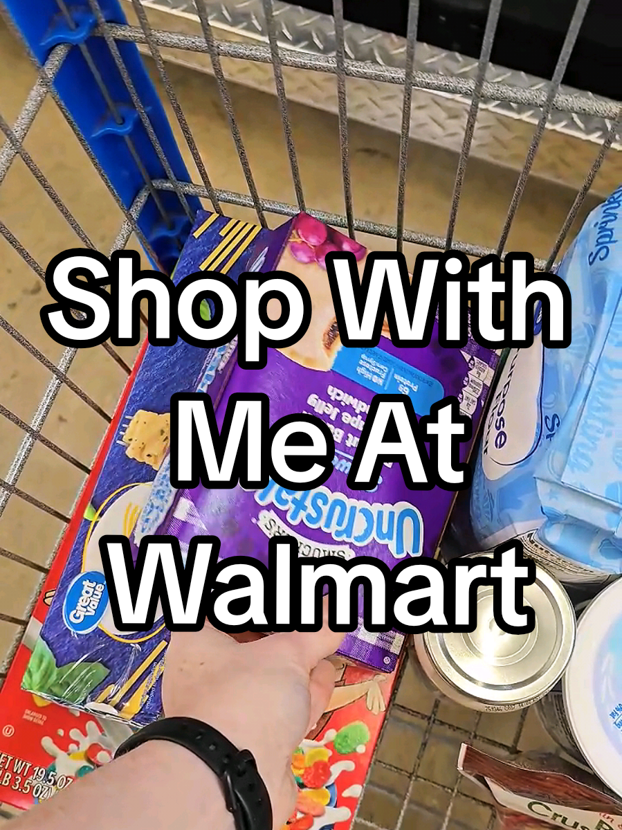 Grocery shop with me at Walmart! 🥰 ASMR Grocery haul! #shopwithme #asmr #asmrsounds #groceryhaul #walmart 
