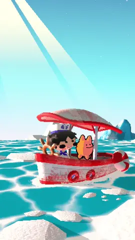 SAILING THE SEAS WITH @Catino World 🤯🏴‍☠️ #fyp #lowpoly #catsoftiktok #adventuretime #windwaker 